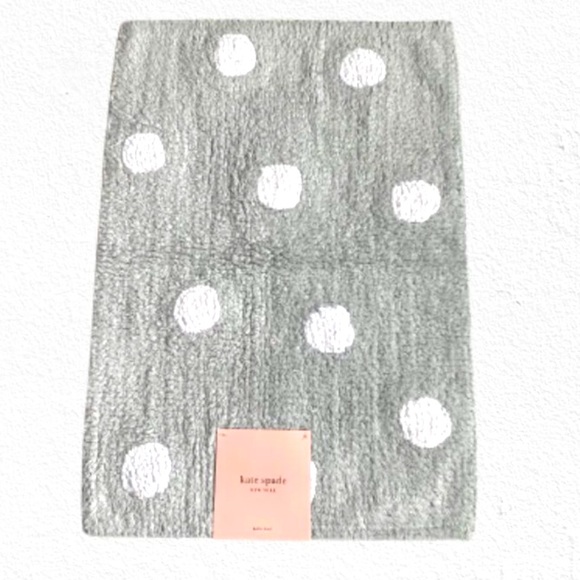 Kate spade polka dot bath rug - Picture 1 of 3
